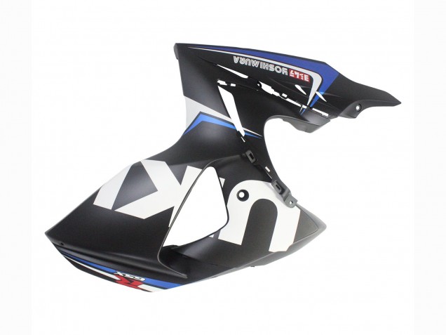 Descuento Carenados Moto Suzuki GSXR 1000 2009-2016 - Negro Mate Blanco Azul