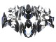 Descuento Carenados Moto Suzuki GSXR 1000 2009-2016 - Negro Mate Blanco Azul
