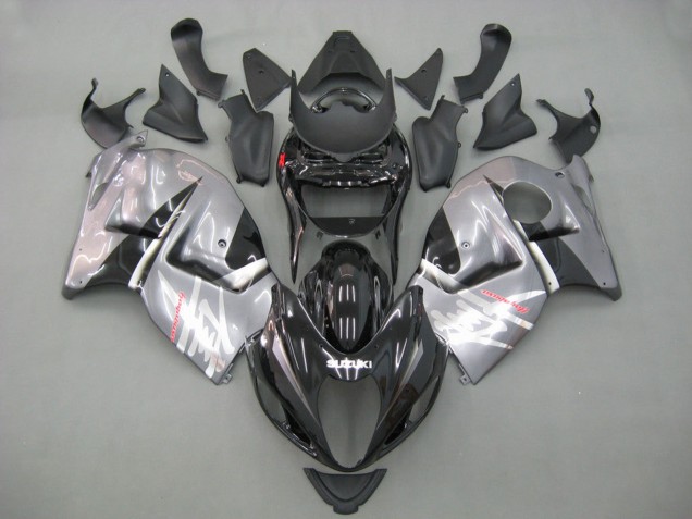Descuento Carenados Moto Suzuki GSXR 1300 Hayabusa 1996-2007 - Gris Negro Hayabusa