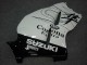 Descuento Carenados Moto Suzuki GSXR 1300 Hayabusa 1996-2007 - Blanco Negro Corona