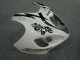 Descuento Carenados Moto Suzuki GSXR 1300 Hayabusa 1996-2007 - Blanco Negro Corona
