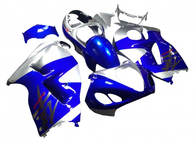 Descuento Carenados Moto Suzuki GSXR 1300 Hayabusa 1996-2007 - Azul Plata Hayabusa