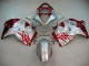 Descuento Carenados Moto Suzuki GSXR 1300 Hayabusa 1996-2007 - Plata Rojo Hayabusa