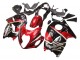 Descuento Carenados Moto Suzuki GSXR 1300 Hayabusa 1996-2007 - Rojo Negro Brillante Hayabusa