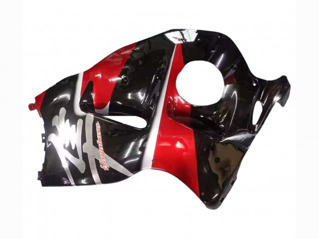 Descuento Carenados Moto Suzuki GSXR 1300 Hayabusa 1996-2007 - Rojo Negro Brillante Hayabusa