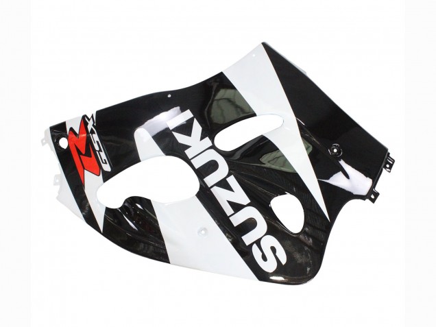Descuento Carenados Moto Suzuki GSXR 600 / GSXR 750 1996-2000 - Negro Blanco
