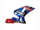 Descuento Carenados Moto Suzuki GSXR 600 / GSXR 750 2001-2003 - Azul Rojo Carrera