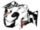 Descuento Carenados Moto Suzuki GSXR 600 / GSXR 750 2001-2003 - Blanco Negro Brillante Rojo