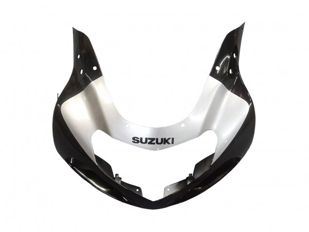 Descuento Carenado Moto Suzuki GSXR 600 / GSXR 750 2001-2003 - Rojo Blanco Negro Brillante
