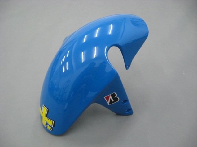 Descuento Carenados Moto Suzuki GSXR 600 / GSXR 750 2001-2003 - Azul Amarillo Negro Motul Rizla
