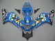 Descuento Carenados Moto Suzuki GSXR 600 / GSXR 750 2001-2003 - Azul Amarillo Negro Motul Rizla