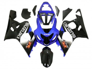 Descuento Carenados Moto Suzuki GSXR 600 / GSXR 750 2004-2005 - Azul Negro