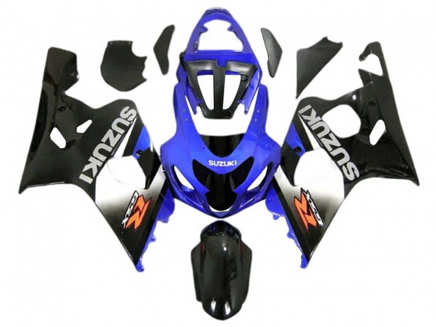 Descuento Carenados Moto Suzuki GSXR 600 / GSXR 750 2004-2005 - Azul Negro