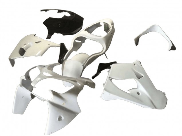 Descuento Carenados Moto Kawasaki ZX9R 2000-2001 - Blanco Negro