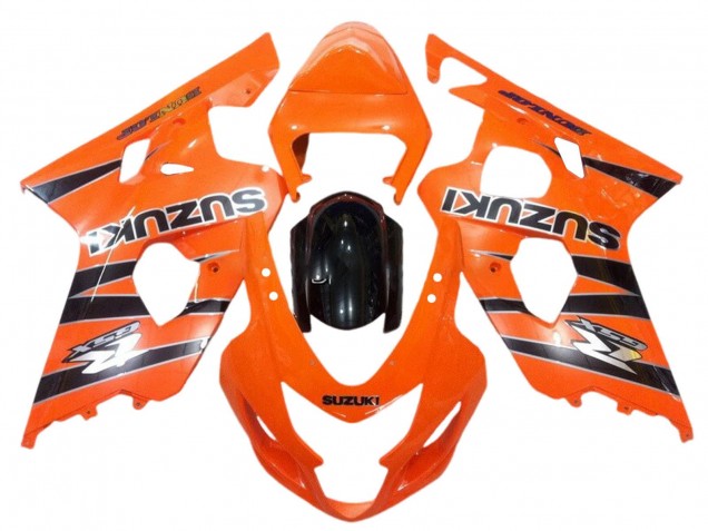 Descuento Carenados Moto Suzuki GSXR 600 / GSXR 750 2004-2005 - Naranja Negro
