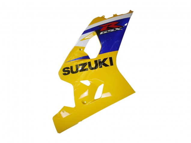 Descuento Carenado Moto Suzuki GSXR 600 / GSXR 750 2004-2005 - Amarillo Blanco Azul Negro
