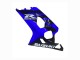 Descuento Carenados Moto Suzuki GSXR 600 / GSXR 750 2004-2005 - Azul Negro Blanco Calcomanía