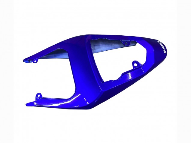 Descuento Carenados Moto Suzuki GSXR 600 / GSXR 750 2004-2005 - Azul Negro Blanco Calcomanía