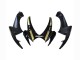 Descuento Carenados Moto Suzuki GSXR 600 / GSXR 750 2006-2007 - Oro Negro Brillante Rojo
