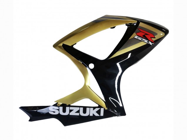 Descuento Carenados Moto Suzuki GSXR 600 / GSXR 750 2006-2007 - Oro Negro Brillante Rojo