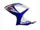 Descuento Carenados Moto Suzuki GSXR 600 / GSXR 750 2006-2007 - Blanco Azul Negro Brillante Rojo