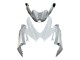 Descuento Carenados Moto Suzuki GSXR 600 / GSXR 750 2008-2010 - Blanco Plata Azul Negro