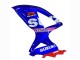 Descuento Carenados Moto Suzuki GSXR 600 / GSXR 750 2008-2010 - Blanco Azul Rosa Ecstar Motul