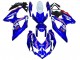 Descuento Carenados Moto Suzuki GSXR 600 / GSXR 750 2008-2010 - Blanco Azul Rosa Ecstar Motul