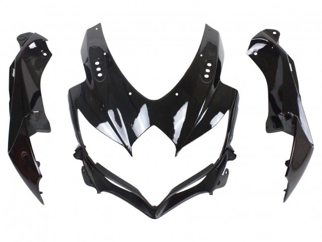 Descuento Carenados Moto Suzuki GSXR 600 / GSXR 750 2008-2010 - Negro Brillante Azul