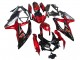 Descuento Carenados Moto Suzuki GSXR 600 / GSXR 750 2008-2010 - Rojo Negro Brillante