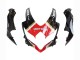 Descuento Carenados Moto Suzuki GSXR 600 / GSXR 750 2008-2010 - Negro Brillante Rojo Blanco Motul Lucky Strike