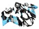 Descuento Carenados Moto Suzuki GSXR 600 / GSXR 750 2011-2024 - Negro Brillante Azul Claro