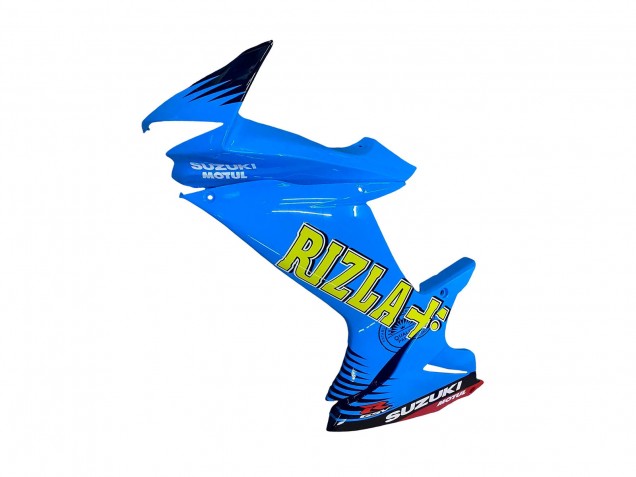 Descuento Carenados Moto Suzuki GSXR 600 / GSXR 750 2011-2024 - Azul Oro Rojo Negro Rizla