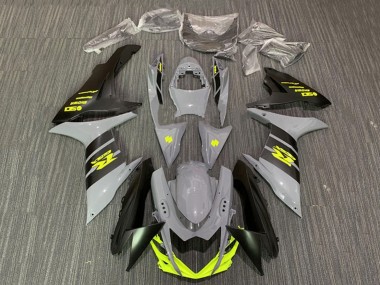Descuento Carenados Moto Suzuki GSXR 600 / GSXR 750 2011-2024 - Nardo Gris Neon Amarillo Negro