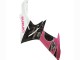 Descuento Carenados Moto Suzuki GSXR 600 / GSXR 750 2011-2024 - Blanco Rosa Negro Corona