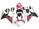 Descuento Carenados Moto Suzuki GSXR 600 / GSXR 750 2011-2024 - Blanco Rosa Negro Corona