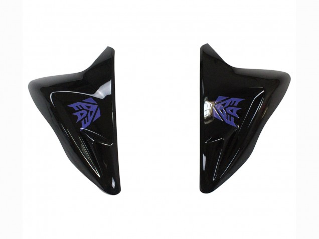 Descuento Carenados Moto Suzuki GSXR 600 / GSXR 750 2011-2024 - Negro Mate Gris Púrpura