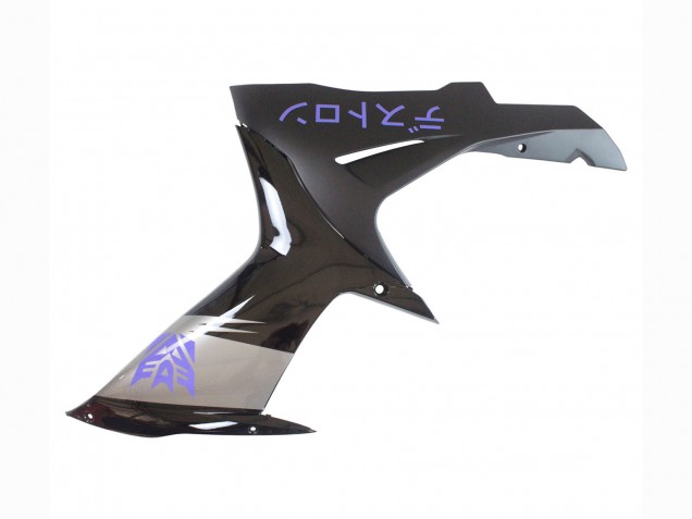 Descuento Carenados Moto Suzuki GSXR 600 / GSXR 750 2011-2024 - Negro Mate Gris Púrpura