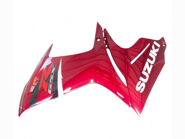 Descuento Carenado Moto Suzuki GSXR 600 / GSXR 750 2011-2024 - Rojo Negro Brillante