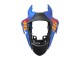 Descuento Carenados Moto Suzuki GSXR 600 / GSXR 750 2011-2024 - Azul Claro Naranja Negro Blanco Tiburón 46