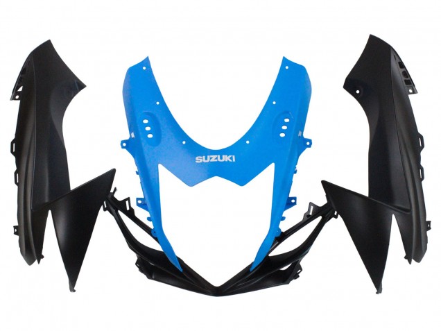 Descuento Carenado Moto Suzuki GSXR 600 / GSXR 750 2011-2024 - Azul Negro Mate