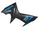 Descuento Carenado Moto Suzuki GSXR 600 / GSXR 750 2011-2024 - Azul Negro Mate