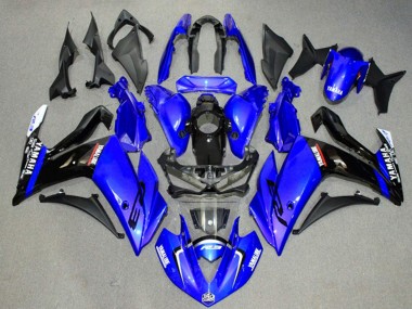 Descuento Carenados Moto Yamaha YZF R3/R25 2015-2018 - Azul Negro Brillante