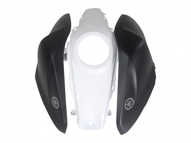 Descuento Carenado Moto Yamaha YZF R3/R25 2015-2018 - Blanco Rojo Negro Mate