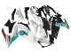 Descuento Carenados Moto Yamaha YZF R3/R25 2015-2018 - Blanco Verde Negro Brillante