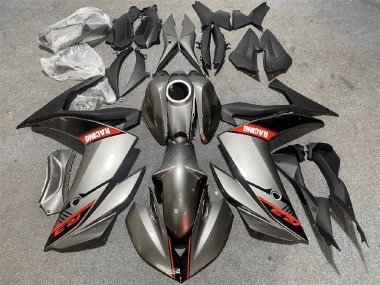 Descuento Carenados Moto Yamaha YZF R3/R25 2015-2018 - Plata Rojo Negro Carrera