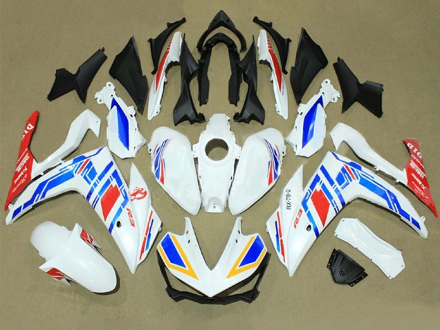 Descuento Carenados Moto Yamaha YZF R3/R25 2015-2018 - Blanco Azul Rojo Yamalube