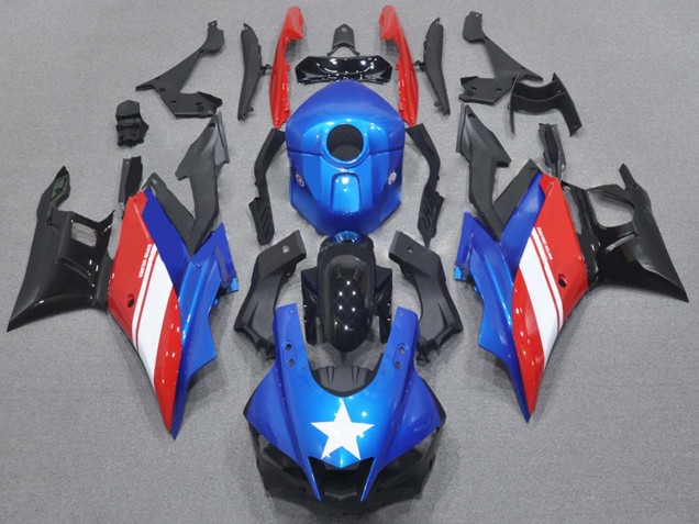 Descuento Carenados Moto Yamaha YZF R3/R25 2015-2018 - Azul Blanco Rojo Negro