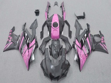 Descuento Carenados Moto Yamaha YZF R3/R25 2015-2018 - Rosa Negro Brillante