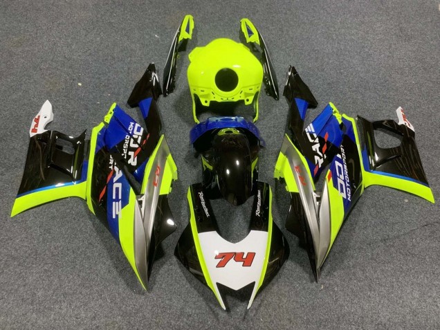 Descuento Carenados Moto Yamaha YZF R3/R25 2015-2018 - Amarillo Blanco Plata Azul Negro Brillante